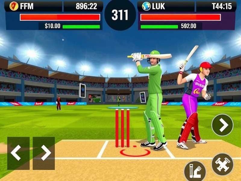 Cricket Legends Of Goa Gameplay Screenshot